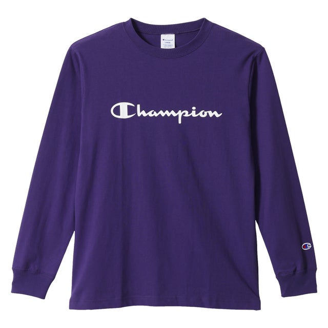 Tシャツ 長袖 ロンT カットソー メンズ レディース ベーシック LONG SLEEVE T-SHIRT C3-X416 （ディープパープル(250)）