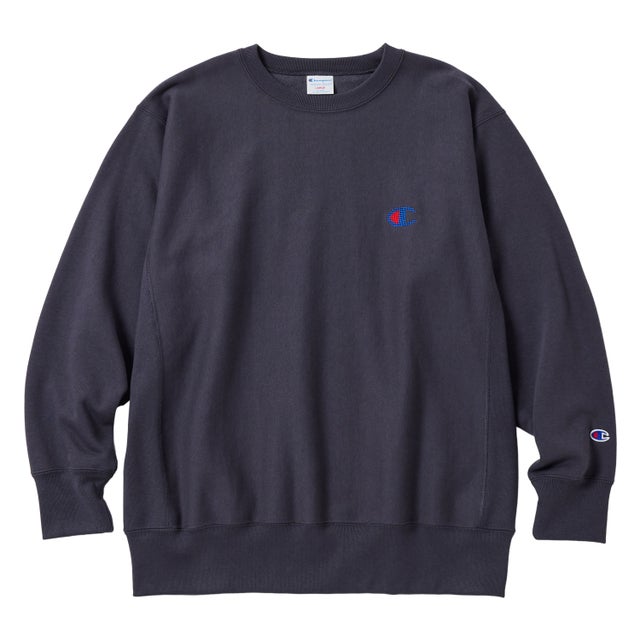 リバースウィーブ スウェット トレーナー メンズ レディース MONKEY TIME コラボ 限定 RW CREW NECK C8-C001 （コールグレー(052)）