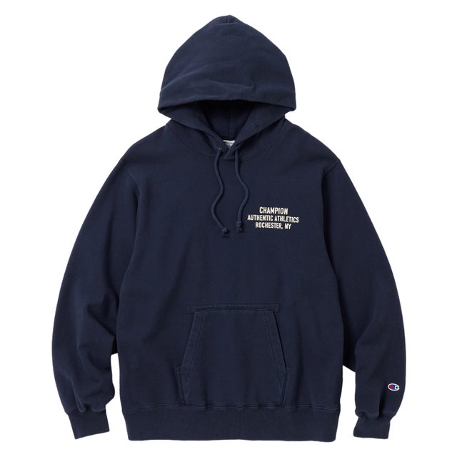 パーカー スウェット プルオーバー メンズ レディース ヴィンテージ HOODED SWEATSHIRT C8-B105 （ダークネイビー(386)）