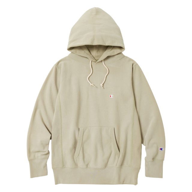 リバースウィーブ パーカー スウェット プルオーバー メンズ レディース RW HOODED SWEATSHIRT C8-B101 （グレイッシュグリーン(690)）