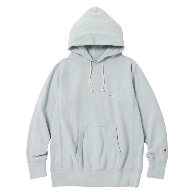 リバースウィーブ パーカー スウェット プルオーバー メンズ レディース RW HOODED SWEATSHIRT C8-B101 （ブルーグレー(390)）