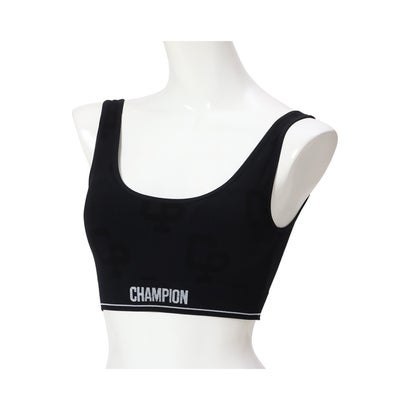 チャンピオン Champion ブラジャー スポブラ 下着 ソフトブラ インナー アンダーウェア レディース 速乾 大人 スポーツ SOFT CW3HB302 （ブラック(090)）｜詳細画像