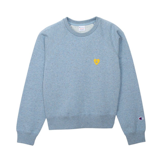 スウェット トレーナー ラグラン レディース ライトウェイト リラックスフィット LS RAGLAN SWEATSHIRT CW-C002 （ライトブルー(322)）