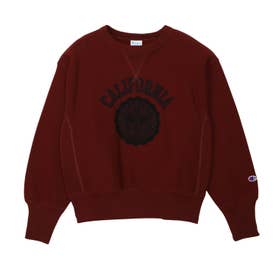 リバースウィーブ スウェット トレーナー レディース クルーネックス 裏起毛 RW CREW NECK SWEATSHIRT CW-C003 （ワイン(935)）