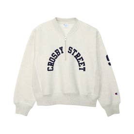 リバースウィーブ スウェット トレーナー レディース ハーフジップ 裏起毛 RW HALF ZIP SWEATSHIRT CW-C004 （オートミール(810)）