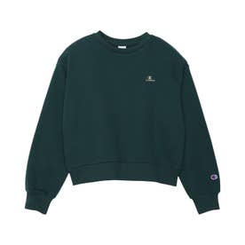 スウェット トレーナー レディース クルーネック 裏毛 CREW NECK SWEATSHIRT CW-C010 （ダルグリーン(552)）