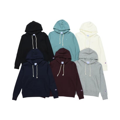 パーカー スウェット プルオーバー レディース フーデッド 無地 HOODED SWEATSHIRT CW-Y107 （ペールブルー(310)）｜詳細画像