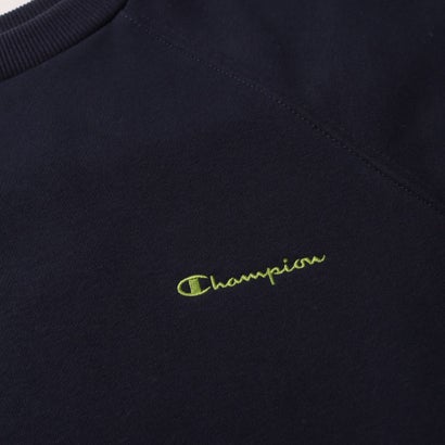 チャンピオン Champion レディース スウェットトレーナー CREW NECK SWEATSHIRT  CW-E006 （ミッドナイトブルー）｜詳細画像