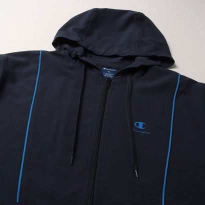 チャンピオン Champion ウインドジャケット ZIP HOODED JACKET （NAVY）｜詳細画像