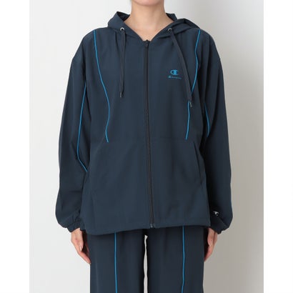 ウインドジャケット ZIP HOODED JACKET （NAVY）｜詳細画像