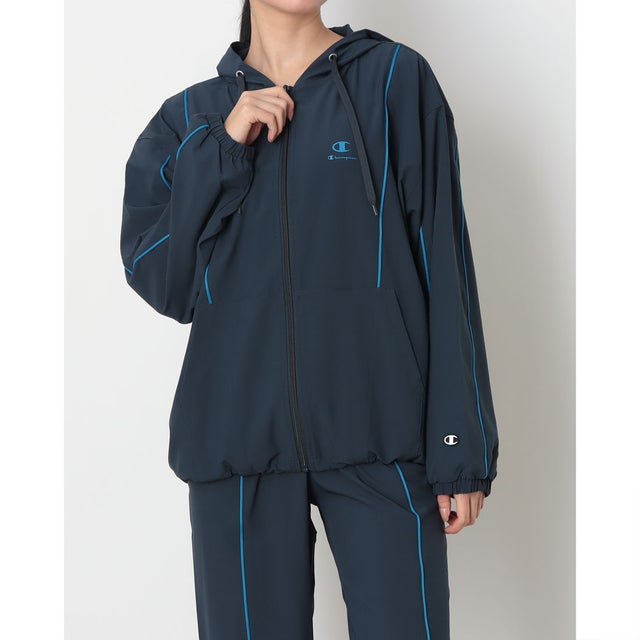 ウインドジャケット ZIP HOODED JACKET （NAVY）