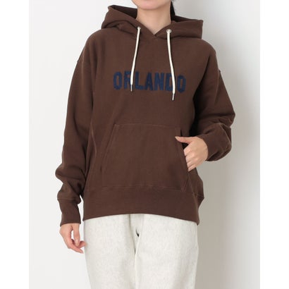 スウェットパーカー RW HOODED SWEATSHIRT （BROWN）｜詳細画像