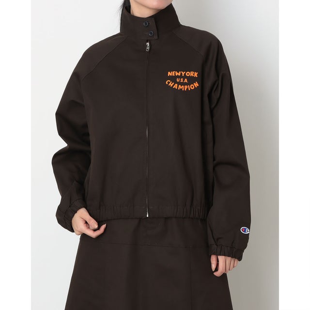 スウェットフルジップ ZIP JACKET （BROWN）
