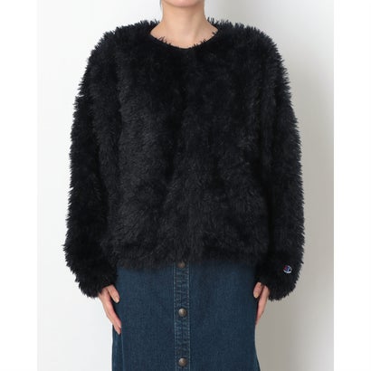 フリースジャケット SNAP FLEECE CARDIGAN （NAVY）｜詳細画像