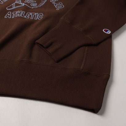 チャンピオン Champion スウェットトレーナー RW CREW NECK SWEATSHIRT （BROWN）｜詳細画像