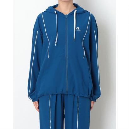ウインドジャケット ZIP HOODED JACKET （BLUE）｜詳細画像