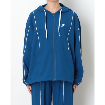 ウインドジャケット ZIP HOODED JACKET （BLUE）｜詳細画像