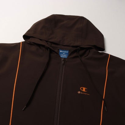 チャンピオン Champion ウインドジャケット ZIP HOODED JACKET （BROWN）｜詳細画像