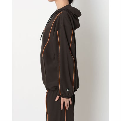 ウインドジャケット ZIP HOODED JACKET （BROWN）｜詳細画像