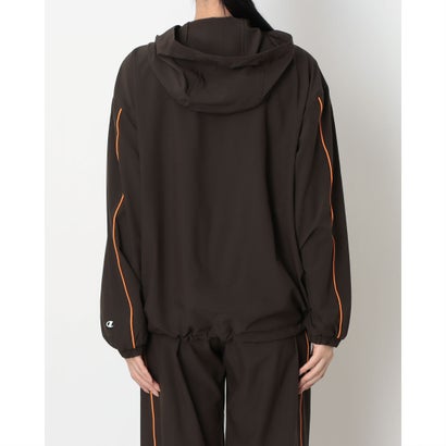 ウインドジャケット ZIP HOODED JACKET （BROWN）｜詳細画像