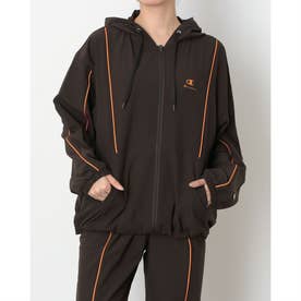 ウインドジャケット ZIP HOODED JACKET （BROWN）