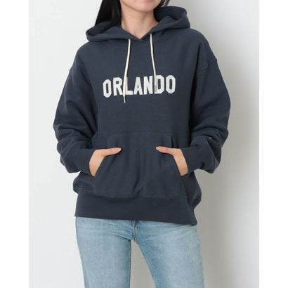 スウェットパーカー RW HOODED SWEATSHIRT （NAVY）｜詳細画像