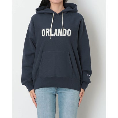スウェットパーカー RW HOODED SWEATSHIRT （NAVY）｜詳細画像