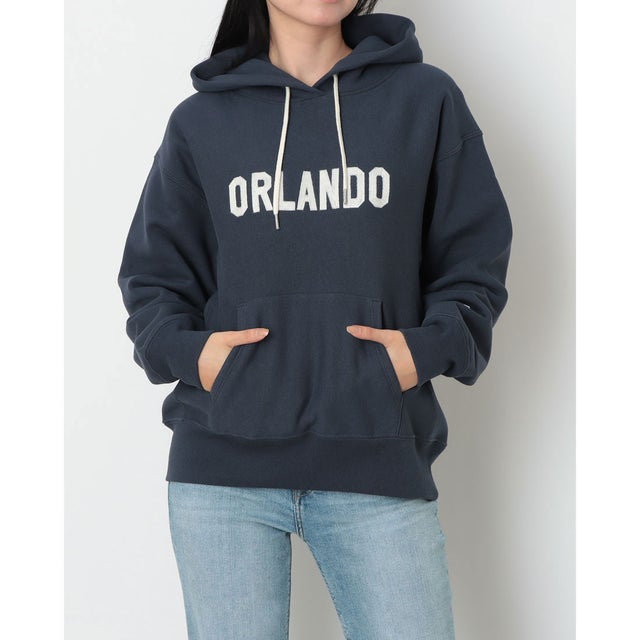 スウェットパーカー RW HOODED SWEATSHIRT （NAVY）