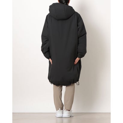レディース ベンチコート PADED LONG COAT_ CW-ES602 （ブラック）｜詳細画像