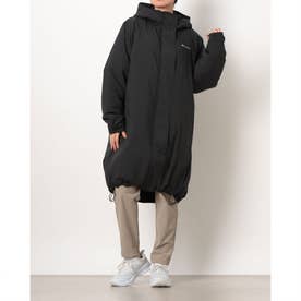 レディース ベンチコート PADED LONG COAT_ CW-ES602 （ブラック）