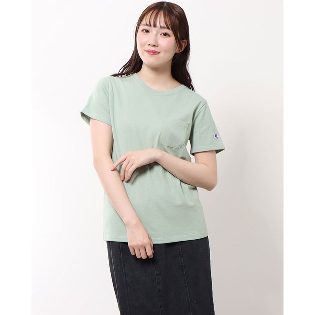
                    レディース 半袖Tシャツ POCKET T-SHIRT CW-M321 （グリーン）
