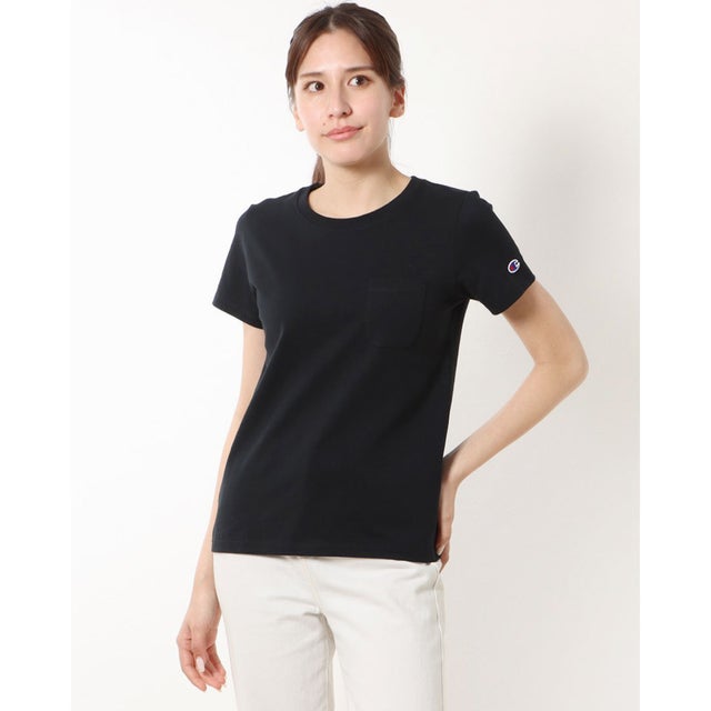
                    レディース 半袖Tシャツ SHORT SLEEVE POCKET T-SHIRT_ CW-X336 （BLACK）