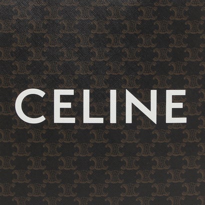 セリーヌ CELINE トートバッグ ショルダーバッグ ミディアム バーティカル カバ ロゴ ブラウン メンズ CELINE 194432CIM 38OG （BLACK）｜詳細画像