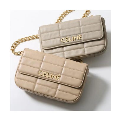 セリーヌ CELINE CELINE ショルダーバッグ 111273EPZ キルティングレザー （02TR/Trench/グレージュ）｜詳細画像