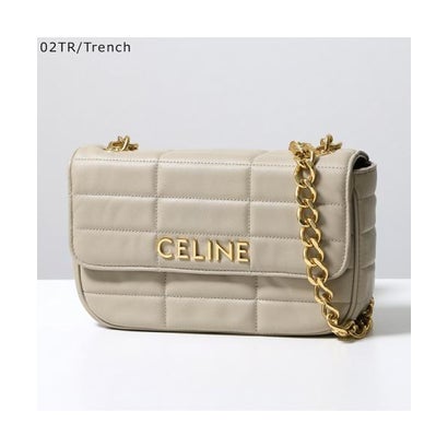 セリーヌ CELINE CELINE ショルダーバッグ 111273EPZ キルティングレザー （02TR/Trench/グレージュ）｜詳細画像