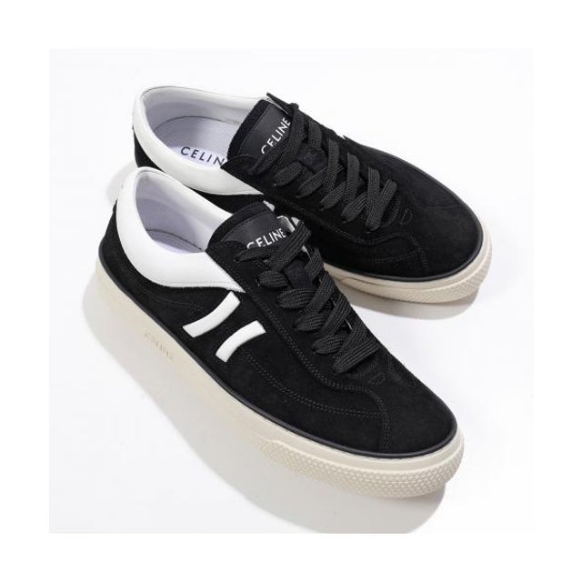 スニーカー 362715079C スエード ローカット （38AB/BLACK/OPTIC-WHITE）