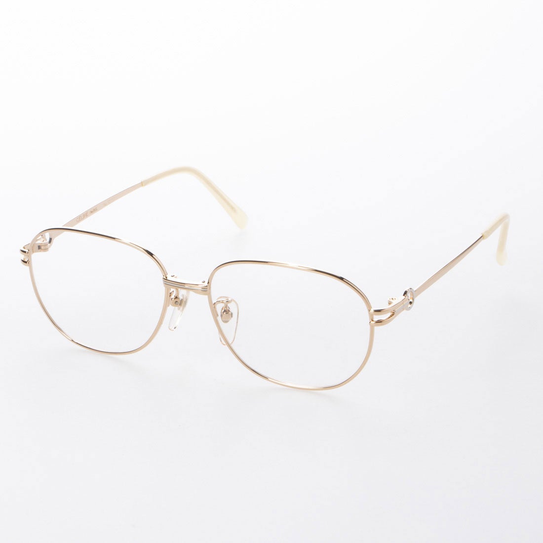 セリーヌ CELINE メガネ 眼鏡 アイウェア レディース メンズ （ゴールド）