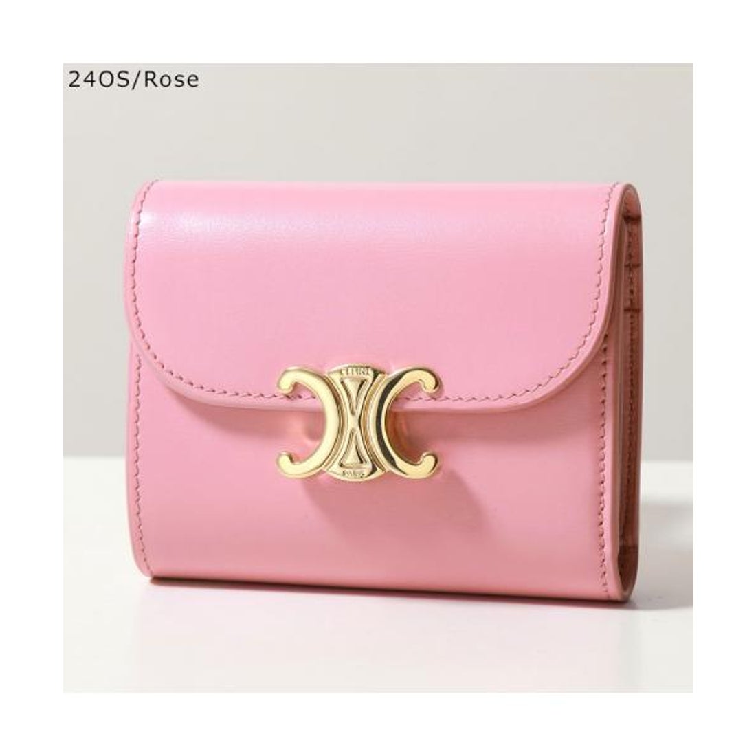 CELINE 二つ折り財布 セリーヌ CELINE CELINE 二つ折り財布 Small Flap Wallet 10D783DPV