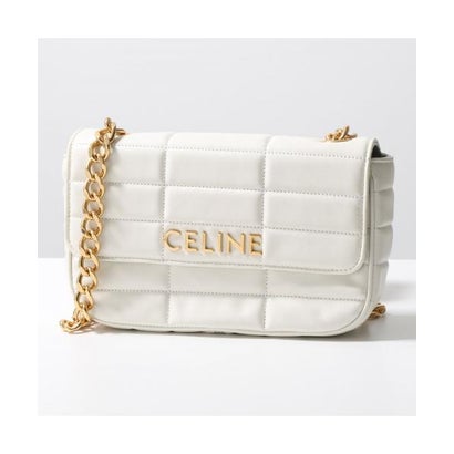 セリーヌ CELINE CELINE ショルダーバッグ 111273EYD MATELASSE MONOCHROME （01HT/Arctic-White/ホワイト）｜詳細画像
