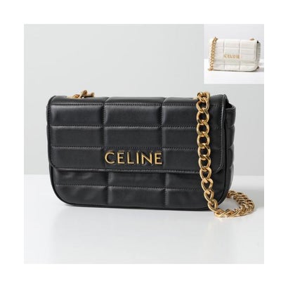 セリーヌ CELINE CELINE ショルダーバッグ 111273EYD MATELASSE MONOCHROME （01HT/Arctic-White/ホワイト）｜詳細画像