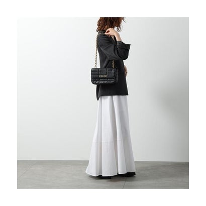 セリーヌ CELINE CELINE ショルダーバッグ 111273EYD MATELASSE MONOCHROME （01HT/Arctic-White/ホワイト）｜詳細画像