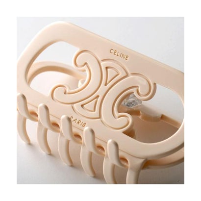 セリーヌ CELINE CELINE  ヘアクリップ MAILLON TRIOMPHE HAIR B10E34U97 （01AV/Ivory/アイボリー）｜詳細画像