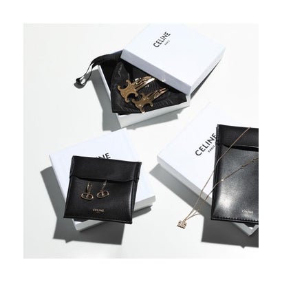 セリーヌ CELINE CELINE  ヘアクリップ MAILLON TRIOMPHE HAIR B10E34U97 （19DT/Dark-Havana/ブラウン）｜詳細画像
