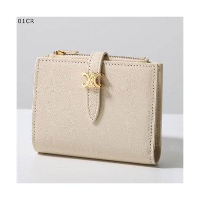 セリーヌ CELINE CELINE 二つ折り財布 L101P3GVE トリオンフ ポンテ （GMU1/Pine）｜詳細画像