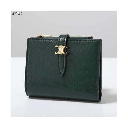 セリーヌ CELINE CELINE 二つ折り財布 L101P3GVE トリオンフ ポンテ （GMU1/Pine）｜詳細画像