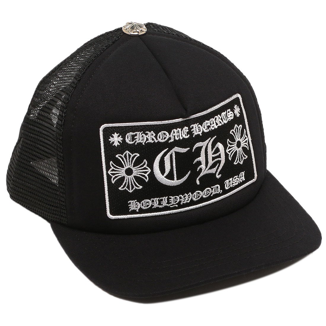 クロムハーツ Chrome Hearts 帽子 ベースボールキャップ ブラック