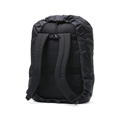 正規品10年保証 レインカバー リュック バッグ バッグカバー リュック用 大きめ 防水 パッカブル コンパクト アウトドア 軽量 軽い メンズ レディース RAIN COVER （ブラック）｜詳細画像