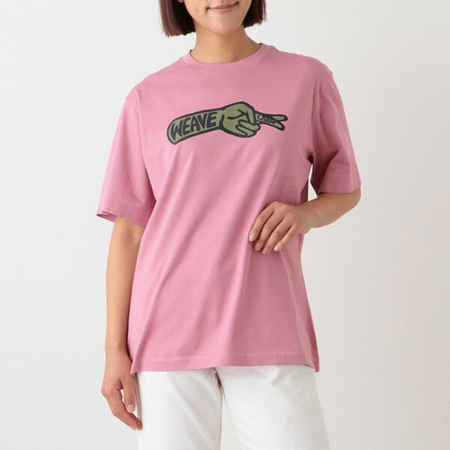
                    Tシャツ トップス ピンク レディース CHC21UJH16184 6Y0 （ピンク）
