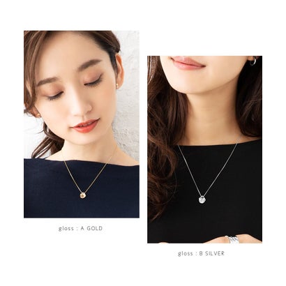 クリームドット Cream dot. スプーンモチーフのベネチアンチェーンネックレス （B：ヴィンテージGD）｜詳細画像