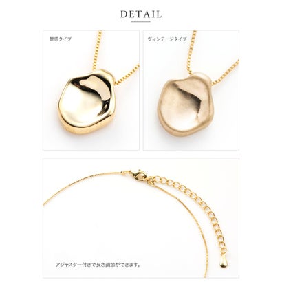 クリームドット Cream dot. スプーンモチーフのベネチアンチェーンネックレス （B：ヴィンテージGD）｜詳細画像